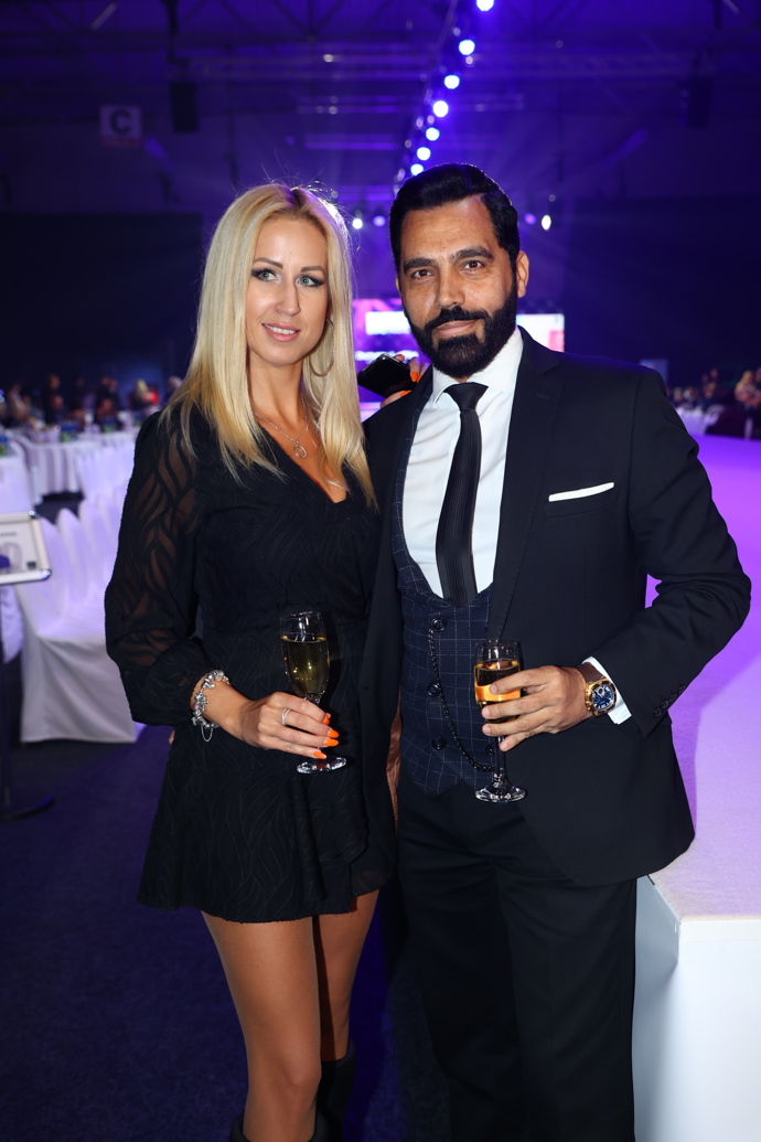 FOTO: Jack Hamid s partnerkou.