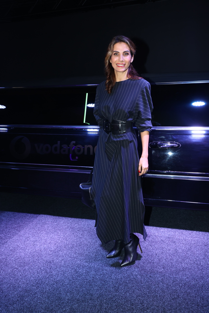 FOTO: Eva Decastelo vynesla šaty v černé barvě.