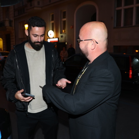 Zdeněk Chytil dorazil se synem Martina Dejdara, Matějem. 