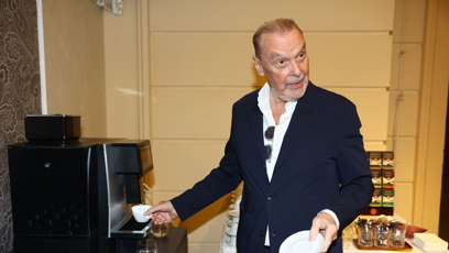 FOTO: Štefan Margita vařil kávu.