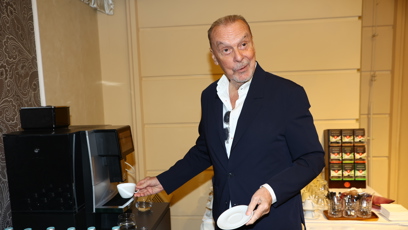 FOTO: Štefan Margita uvařil kávu pro Dagmar Havlovou.