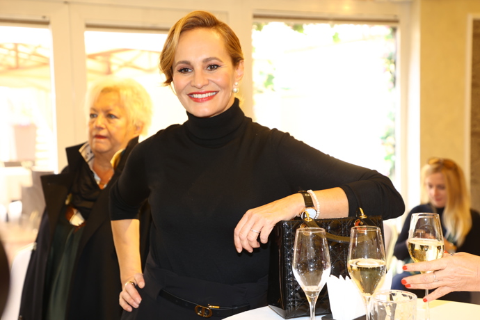 FOTO: Monika Absolonová na křtu alba Štefana Margity.