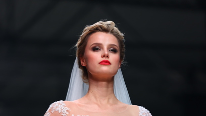 FOTO: Krystyna Pyszková na přehlídce Osmanyho Laffity.