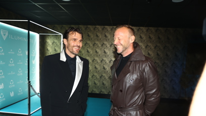 FOTO: Leoš Mareš a Karel Havlíček dorazili v dobré náladě.