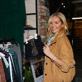 Taťána Kuchařová rozdávala úsměvy. 