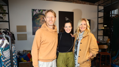 FOTO: Taťána Kuchařová a Lilia Khousnoutdinova s manželem Karlem.