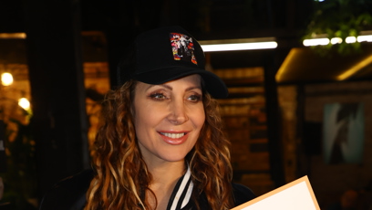 FOTO: Olga Lounová na charitativním bazárku Propolis.