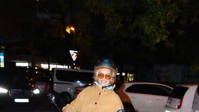 FOTO: Taťána Kuchařová zbožňuje skútry.