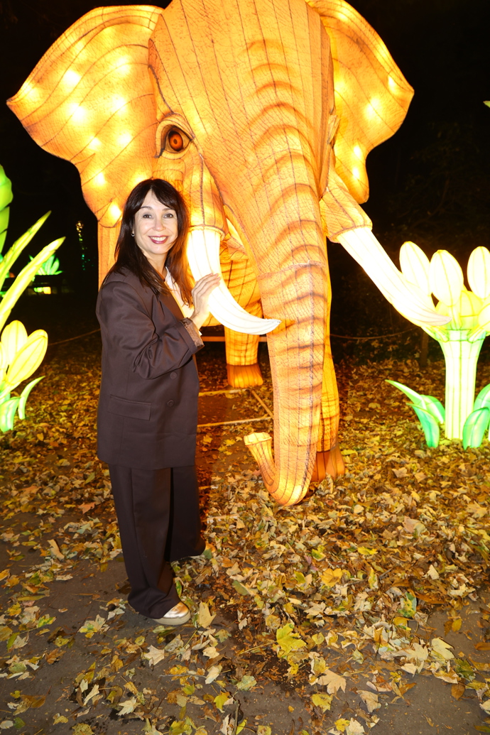 FOTO: Nela Boudová na otevření Garden of lights v pražské Zoo. – stránka 2