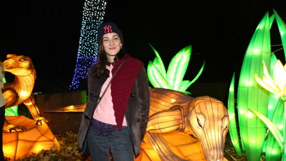 FOTO: Bára Jánová v pražské Zoo.