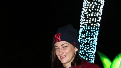 FOTO: Bára Jánová prý přišla s kamarádem a jeho synem.