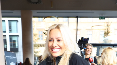 FOTO: Tereza Mátlová dorazila o berlích.