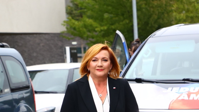 FOTO: Alena Schillerová dorazila elegantně oblečená.