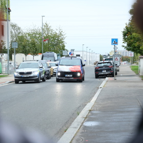 Příjezd Andreje Babiše.