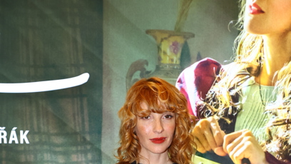 FOTO: Vica Kerekes na premiéře filmu Cukrkandl.