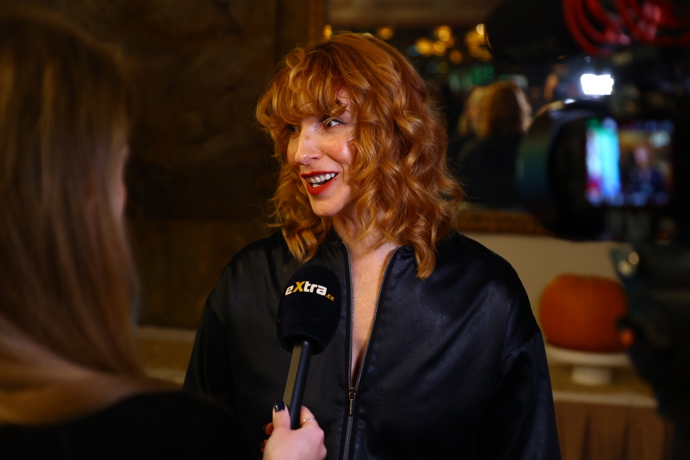 FOTO: Vica Kerekes při rozhovoru pro eXtra.cz. – stránka 53