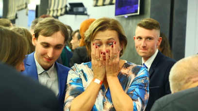 FOTO: Hnutí ANO slaví výhru.