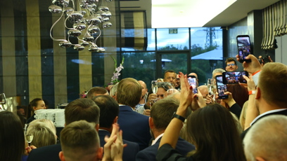 FOTO: Hnutí ANO slaví výhru.