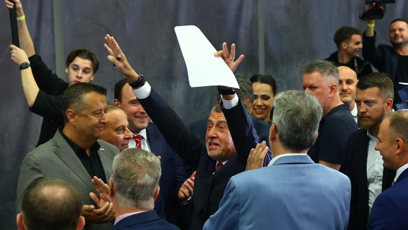 FOTO: Andrej Babiš byl štěstím bez sebe.