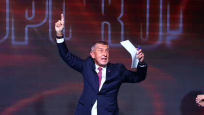 FOTO: Andrej Babiš měl skvělou náladu.