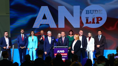 FOTO: Hnutí ANO slaví.