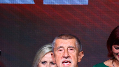 FOTO: Andrej Babiš během tiskovky.