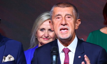 Andrej Babiš během tiskovky.
