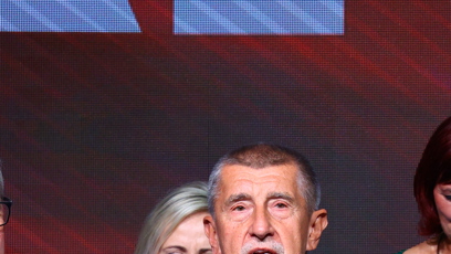 FOTO: Andrej Babiš během tiskovky.