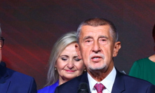 Andrej Babiš během tiskovky.