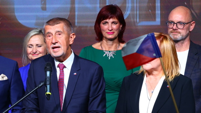 FOTO: Andrej Babiš s Alenou Schillerovou.