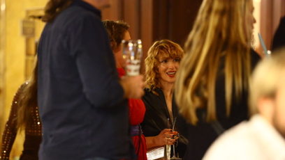 FOTO: Vica Kerekes se dobře bavila.