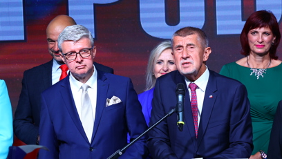 FOTO: Andrej Babiš s místopředsedou Karla Havlíčka.