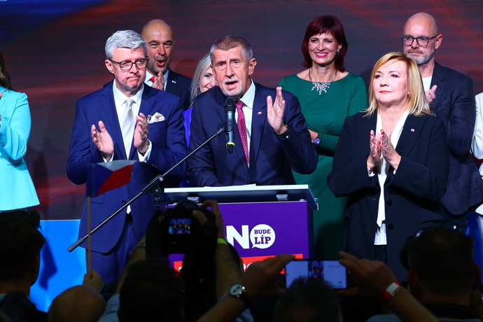 FOTO: Andrej Babiš, lídr hnutí ANO. – stránka 102