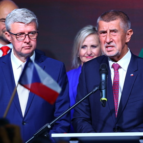 Andrej Babiš odpovídal na dotazy novinářů.
