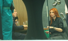 Aneta Zicklerová ve štábu hnutí ANO.