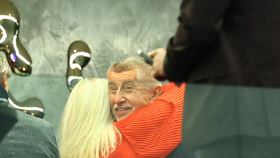 FOTO: Andrej Babiš byl štěstím bez sebe.