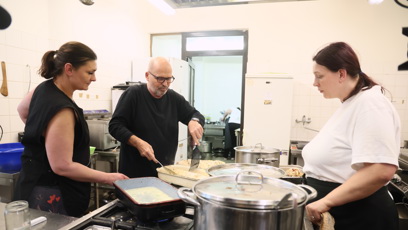 FOTO: Zdeněk Pohlreich v akci.