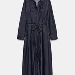 Džínové šaty s páskem, Zara, 1799 Kč