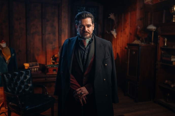 FOTO: Vojta Kotek jako hradní pán.