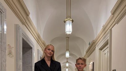 FOTO: Salma a Nevio, děti Zuzany Belohorcové a Vlasty Hájka.