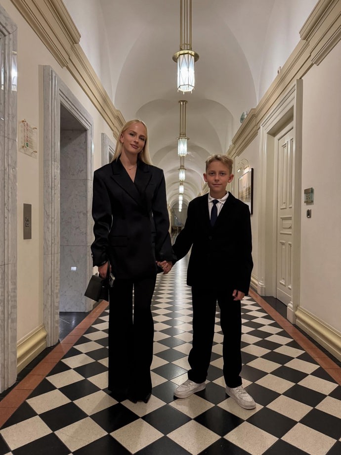 FOTO: Salma a Nevio, děti Zuzany Belohorcové a Vlasty Hájka. – stránka 19