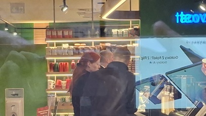 FOTO: Aneta Zicklerová a Andrej Babiš na Národní třídě.