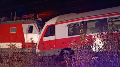 FOTO: Tragická srážka vlaků na Slovensku.