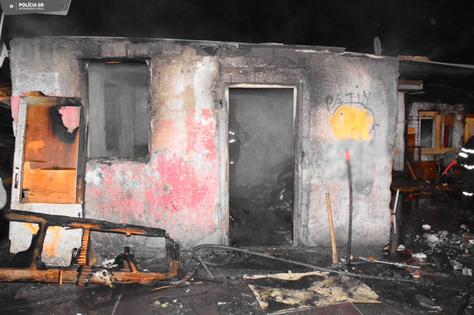 FOTO: Tragický požár na Slovensku.