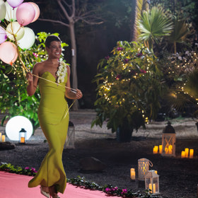 Anna Zacharová v reality show Bachelor Česko. 