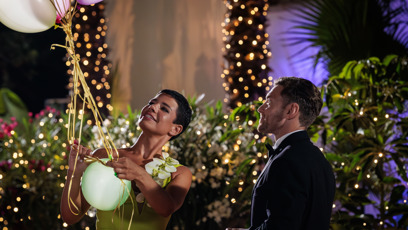 FOTO: Anna Zacharová měla pro Miroslava Dubovického balónky.