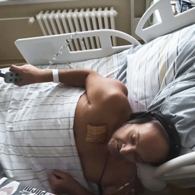 Patrik Hezucký v nemocnici tráví druhý týden.