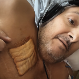 Patrik Hezucký byl plný humoru.