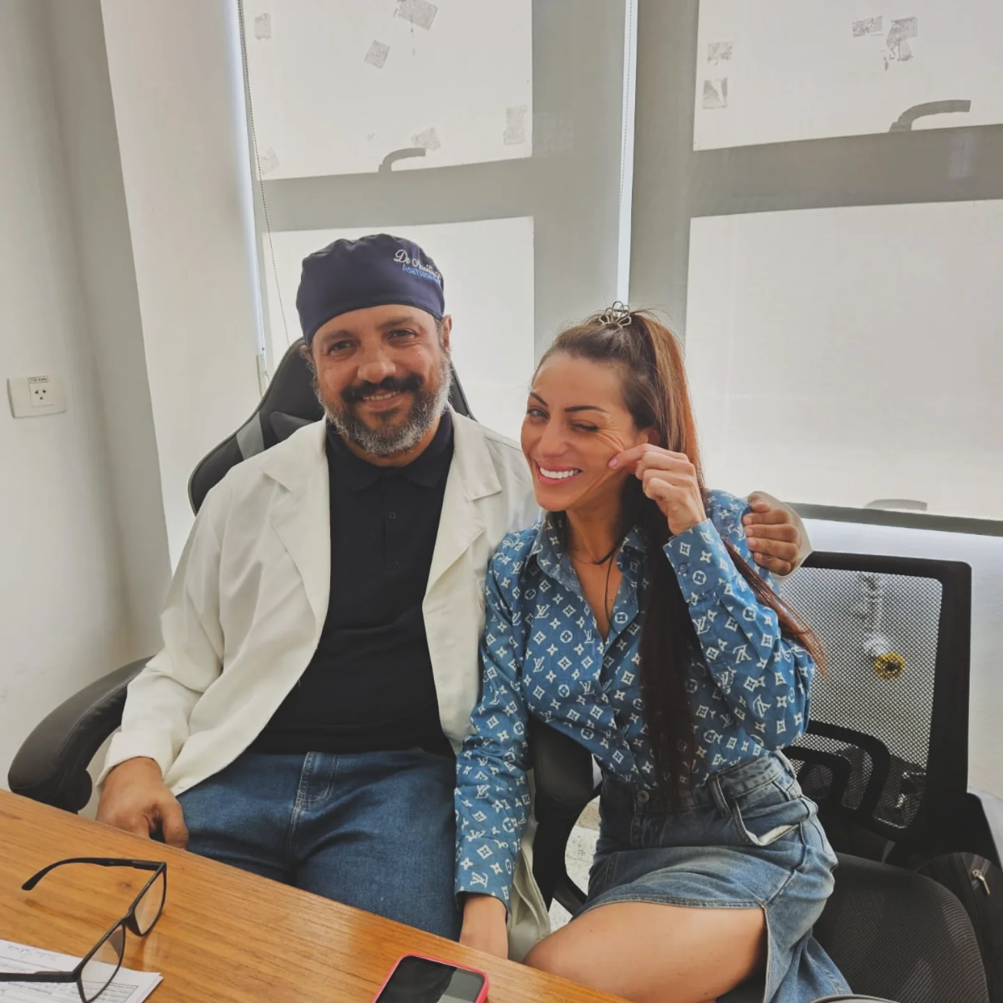 FOTO: Barbara Jankavski před operací.