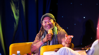 FOTO: Christopher Judge na Comic Conu v Brně.